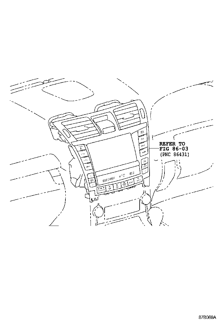 55844-50100 DUCT, HEATER TO REGISTER, NO.2 product image