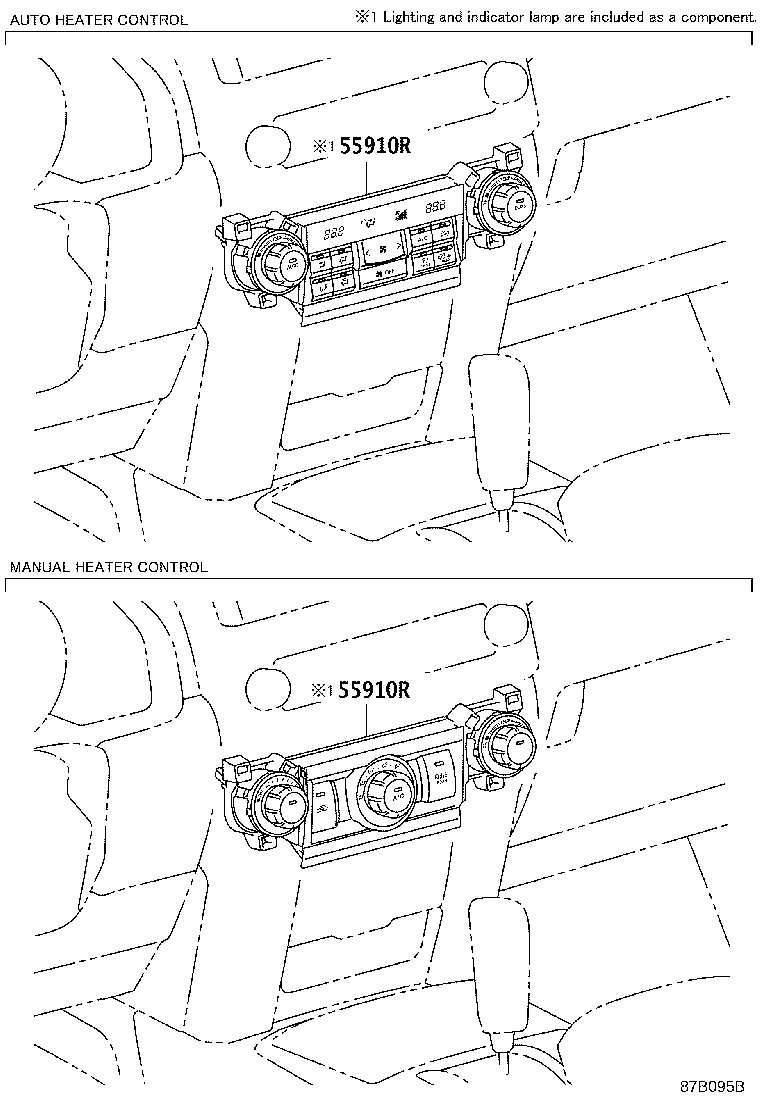 Toyota 55843-35070 DUCT, HEATER TO REGISTER, NO.1