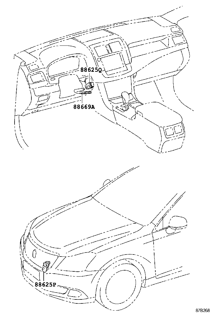 55844-0N030 DUCT, HEATER TO REGISTER, NO.2 product image