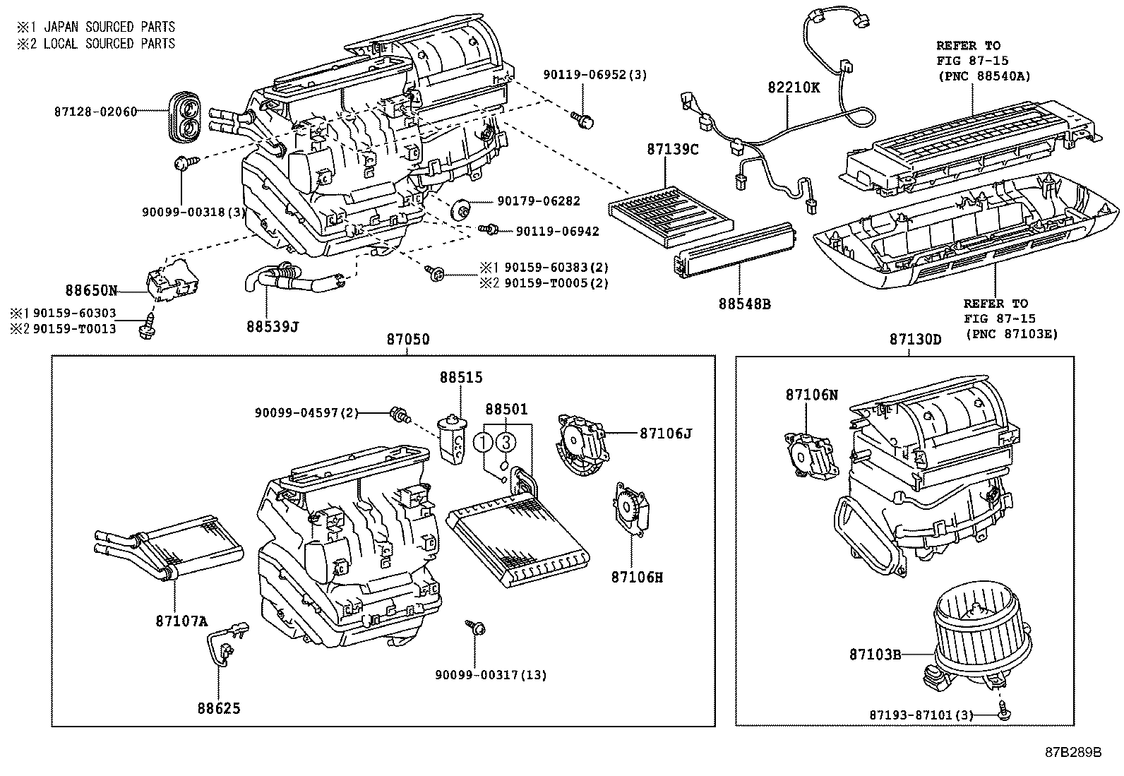 87050-0M040 RADIATOR ASSY, AIR CONDITIONER product image