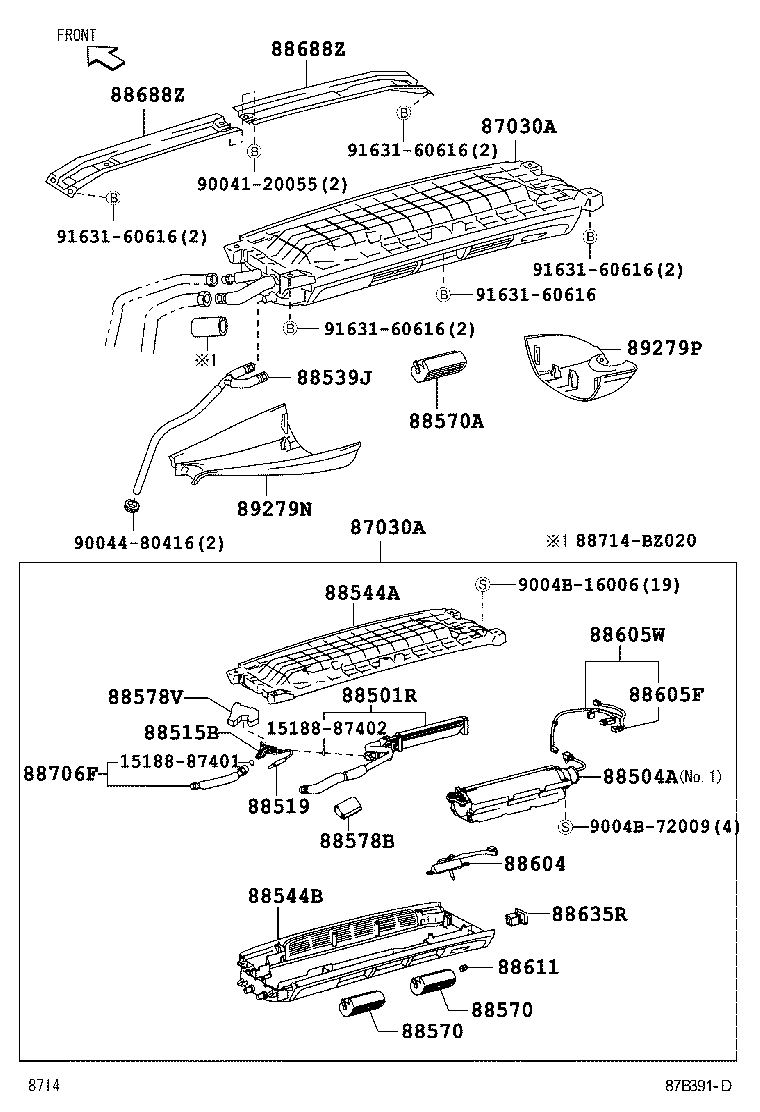 Thumbnail 13 for 88510-BZ080