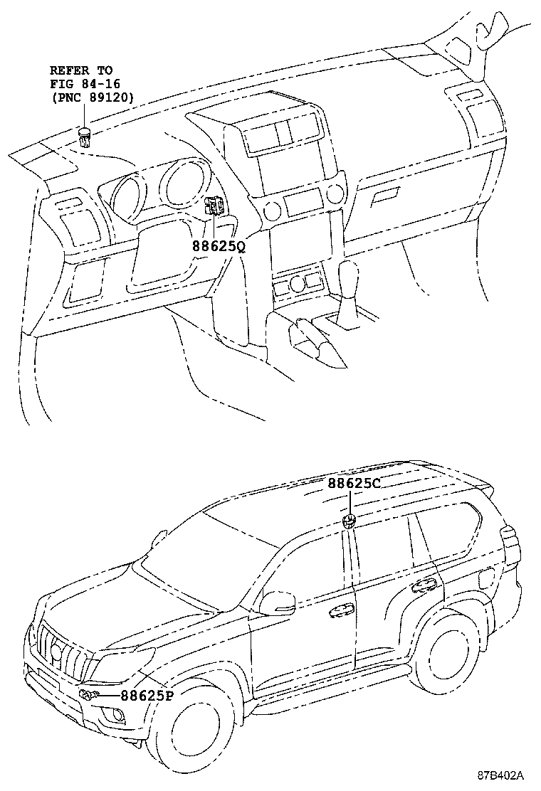 55844-0G030 DUCT, HEATER TO REGISTER, NO.2 product image