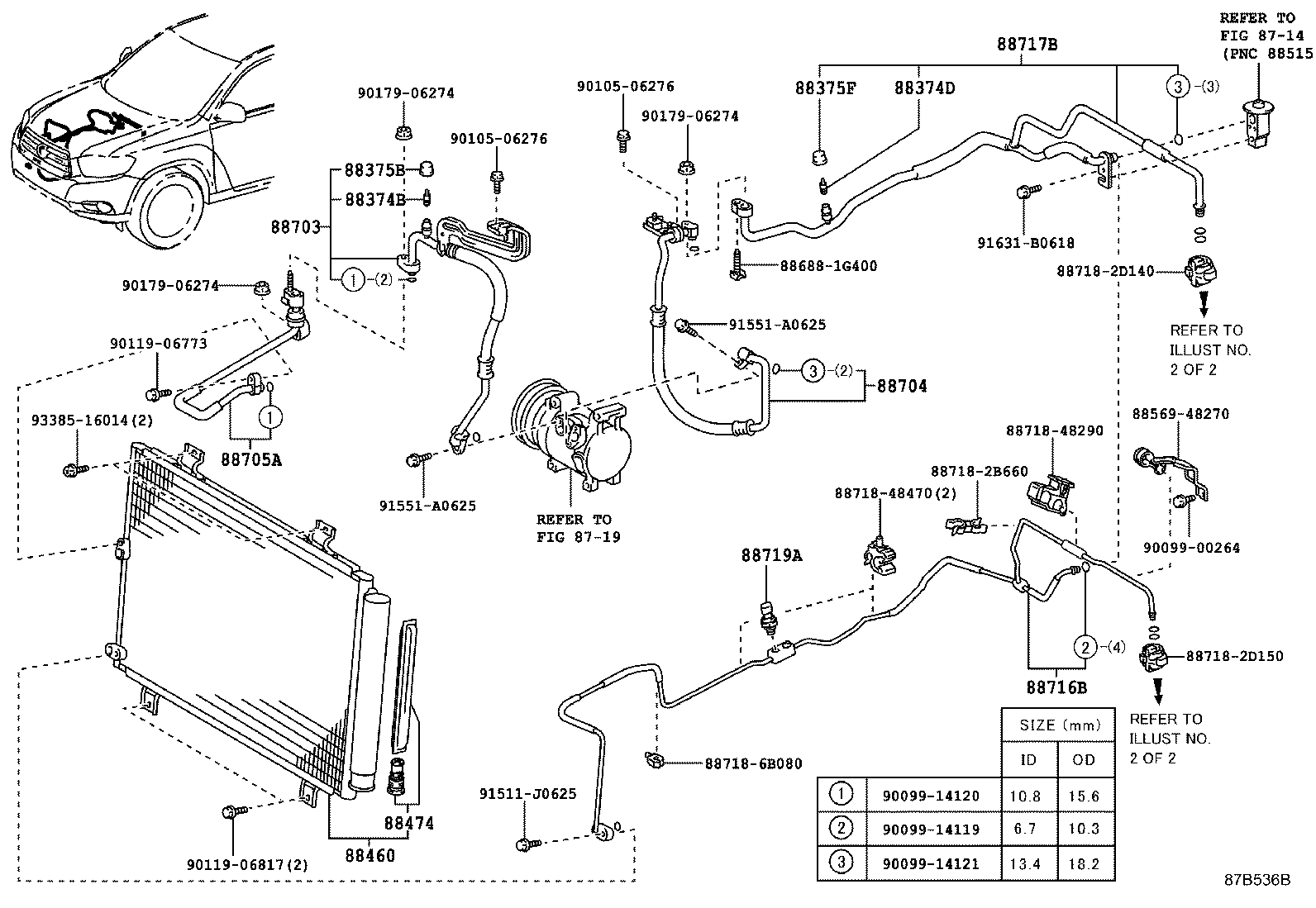 88460-48101 CONDENSER ASSY, COOLER product image