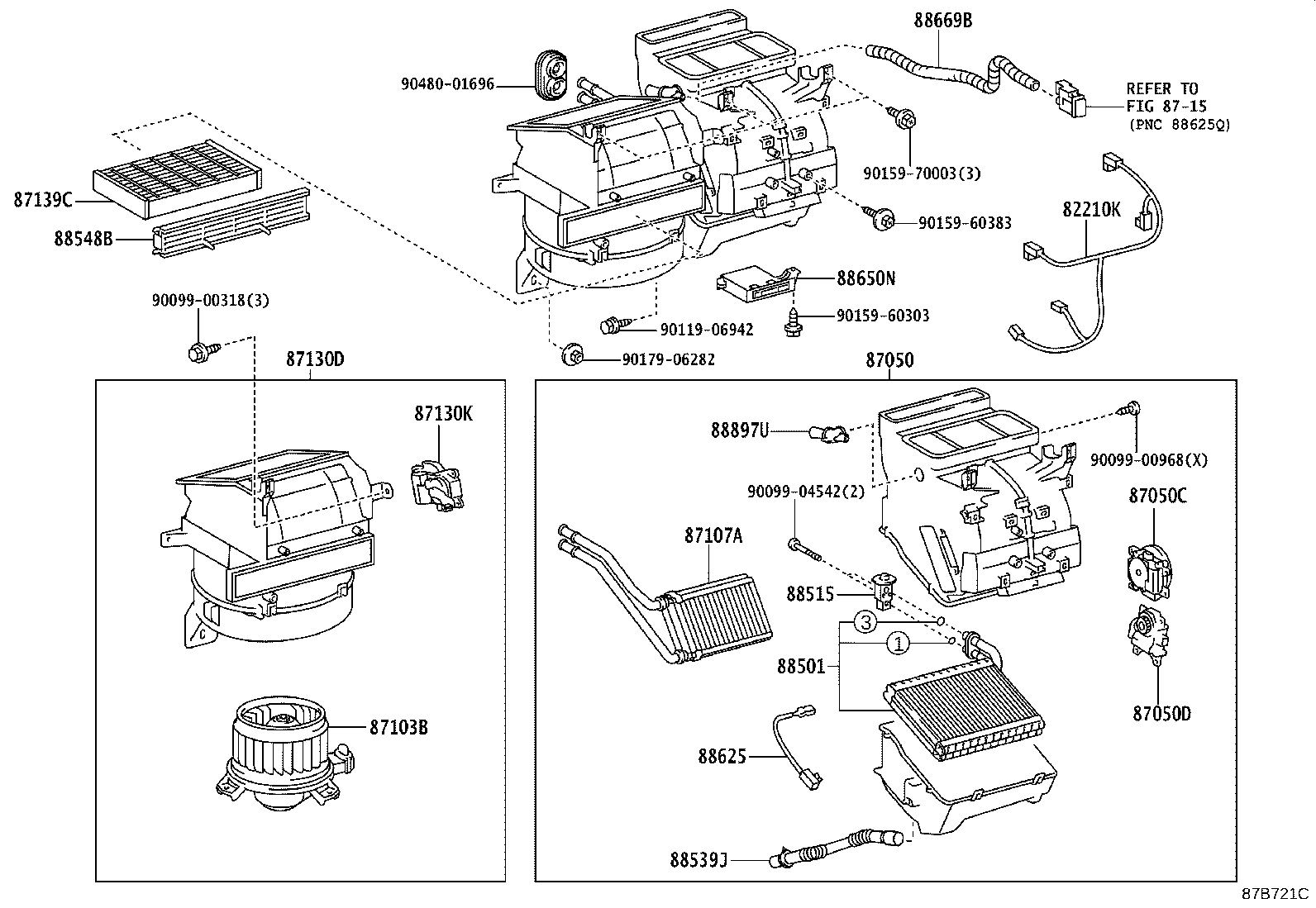 87130-52170 BLOWER ASSY product image