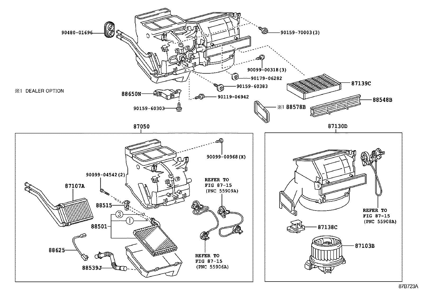 87130-52170 BLOWER ASSY product image