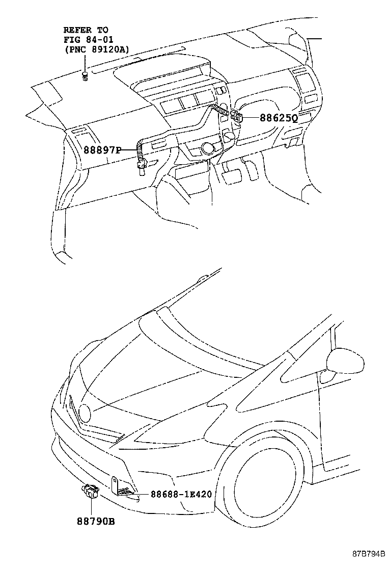 55086-47010 DUCT SUB-ASSY, HEATER TO REGISTER, NO.3 product image