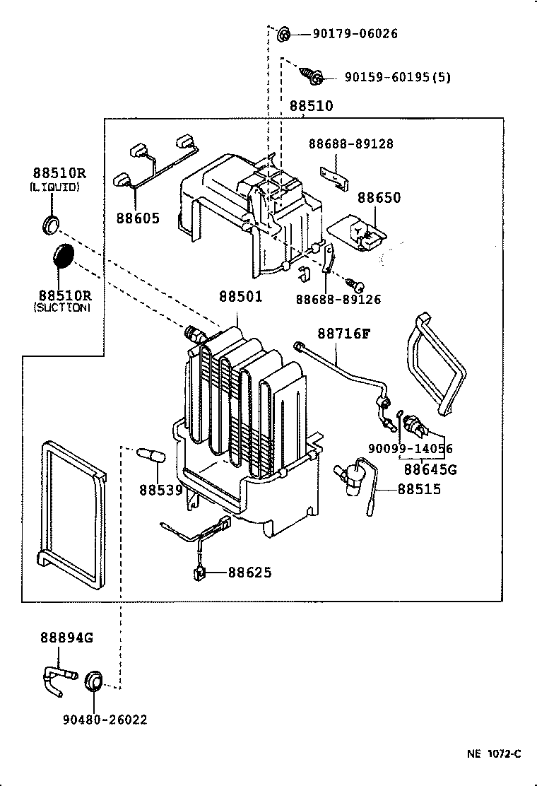 88645-04010 SWITCH, PRESSURE product image