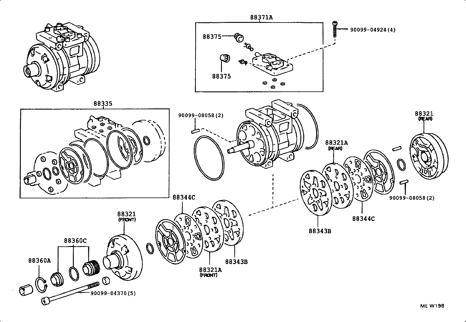 88440-04020 PULLEY ASSY, IDLE product image