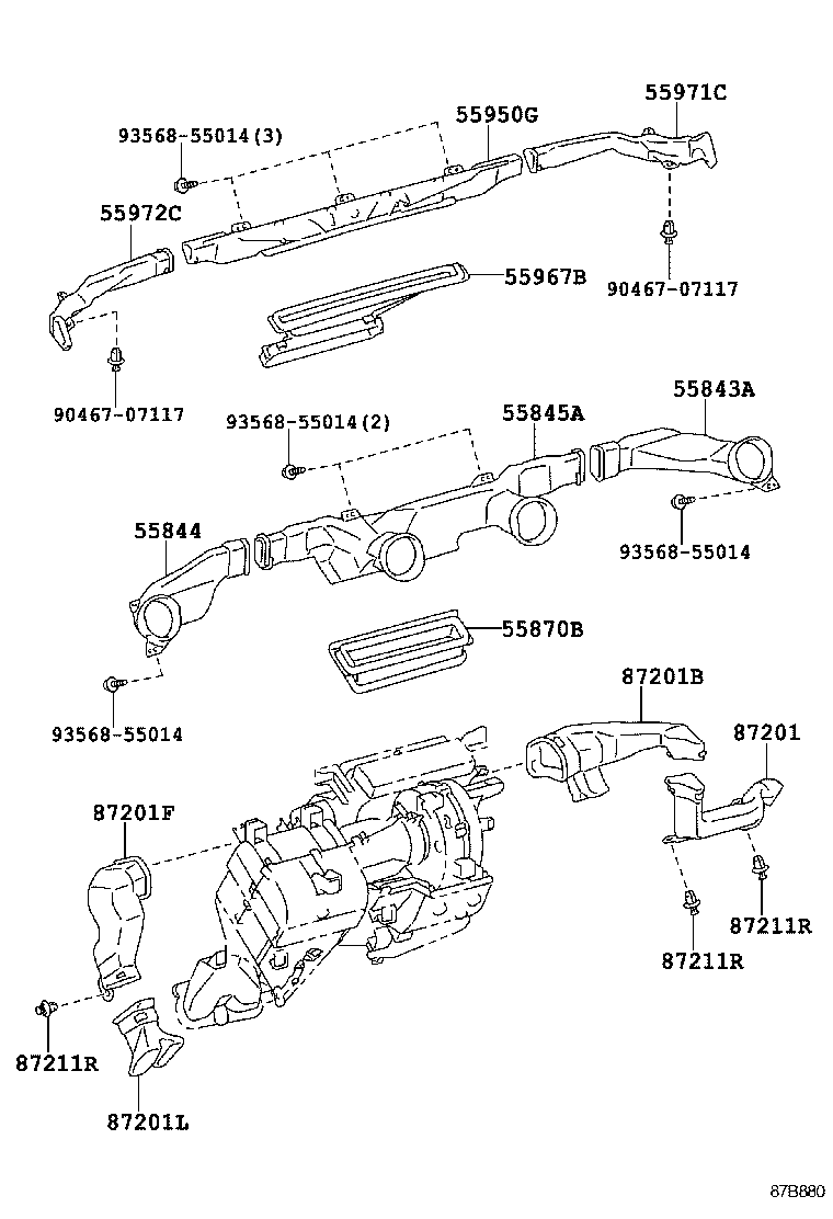 55900-37480 CONTROL & ACCESSORY ASSY, HEATER product image