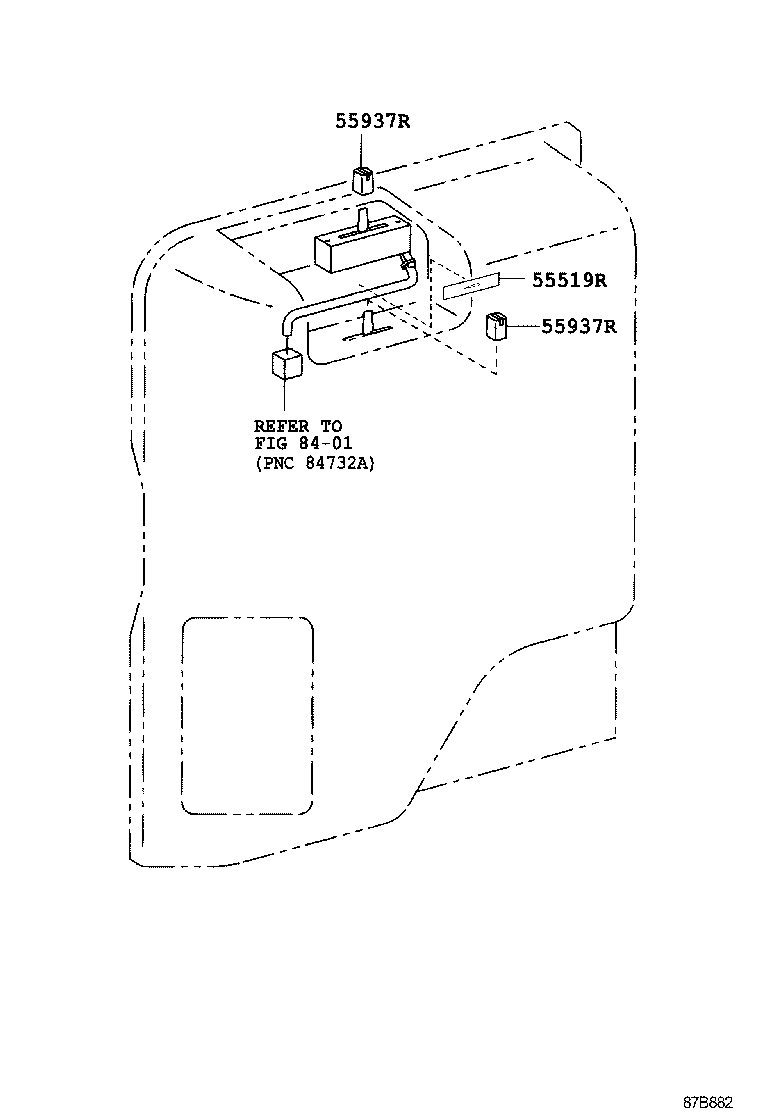55900-37480 CONTROL & ACCESSORY ASSY, HEATER product image