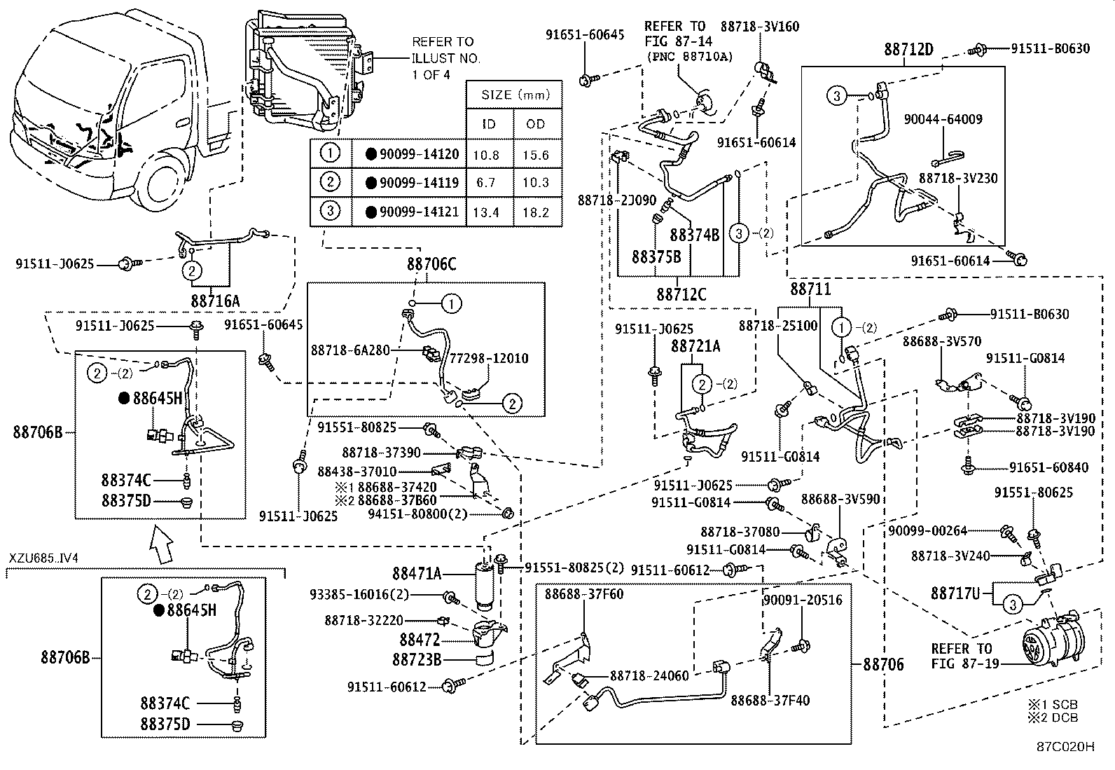 85924-37010 BRACKET, COOLER CONDENSER, NO.1 product image