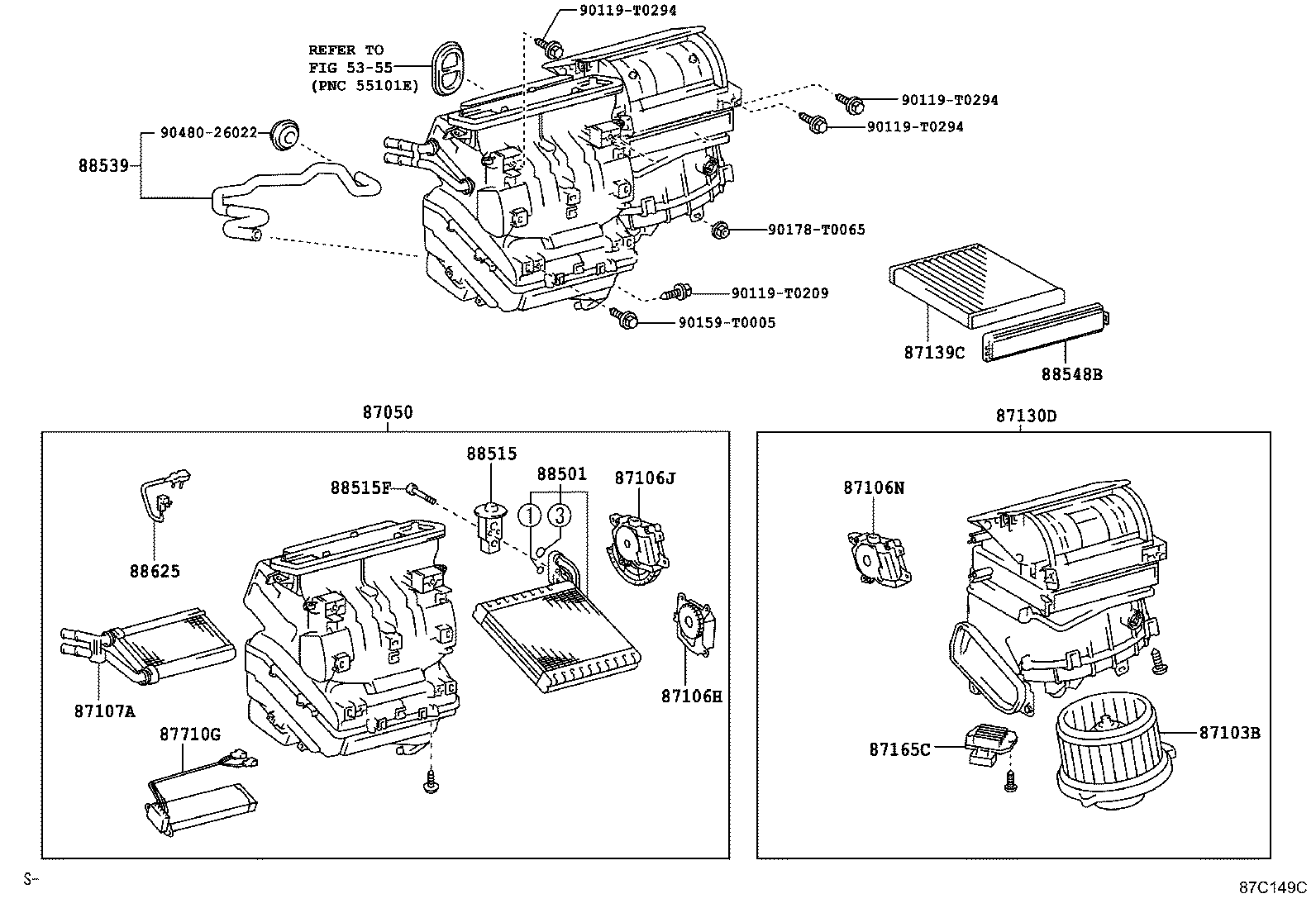 87050-0K282 RADIATOR ASSY, AIR CONDITIONER product image