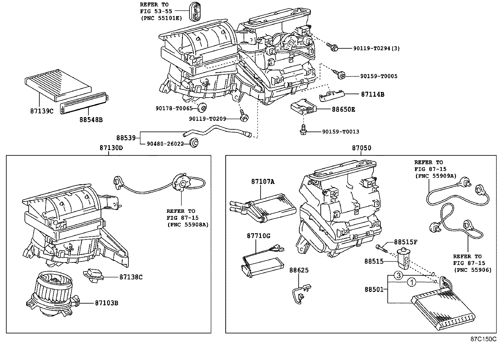 87050-0K282 RADIATOR ASSY, AIR CONDITIONER product image