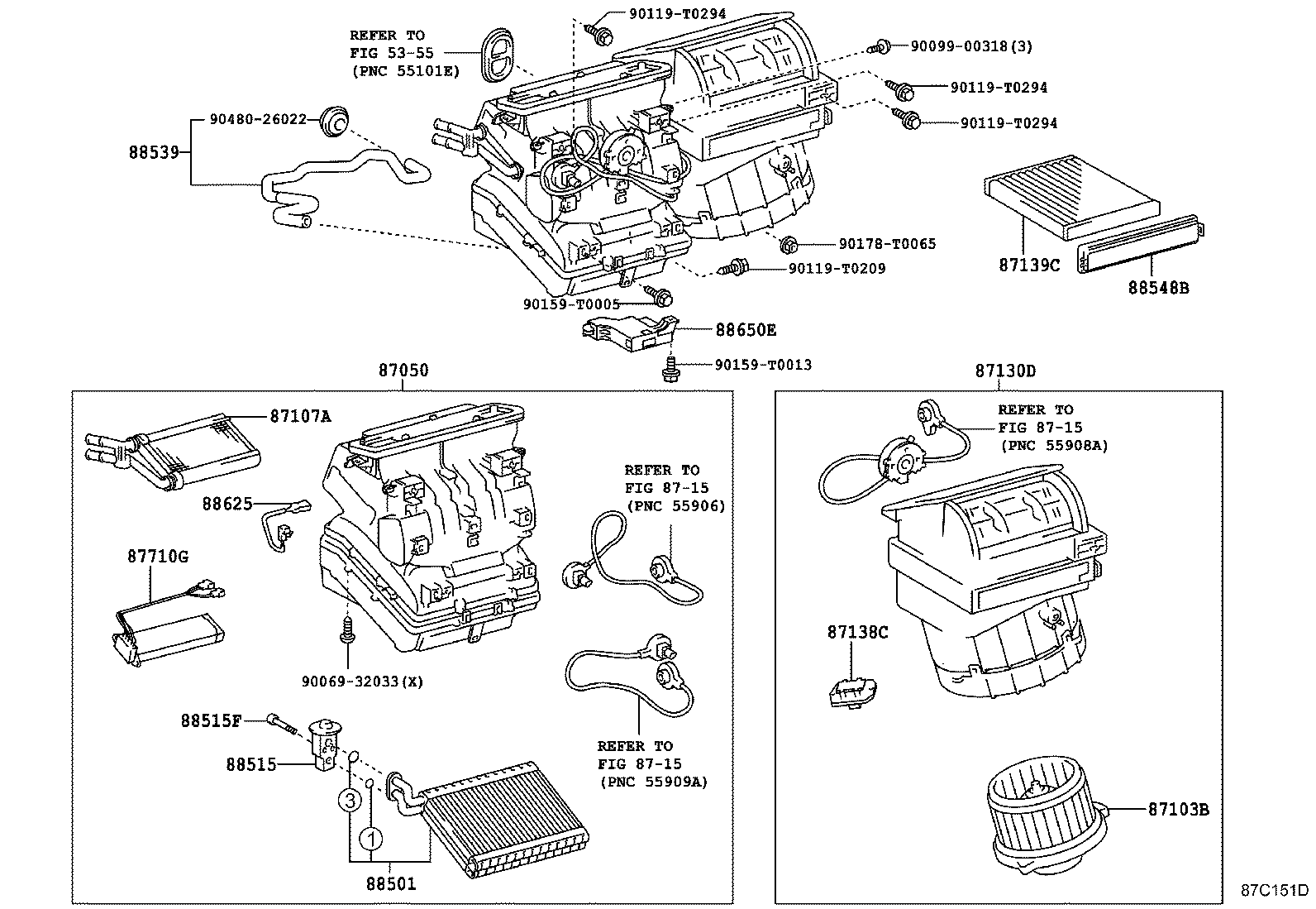 87050-0K282 RADIATOR ASSY, AIR CONDITIONER product image