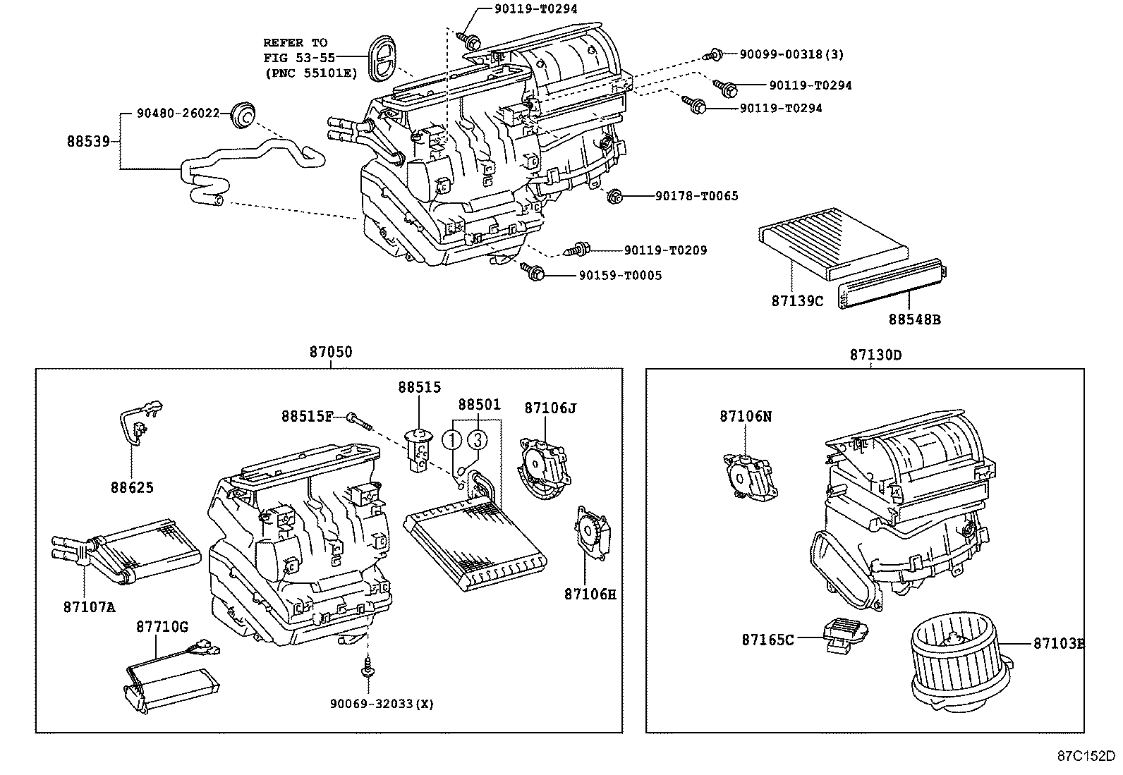 87050-0K282 RADIATOR ASSY, AIR CONDITIONER product image