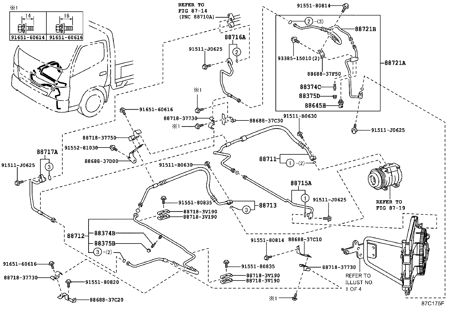 88461-37150 CORE, COOLER CONDENSER product image
