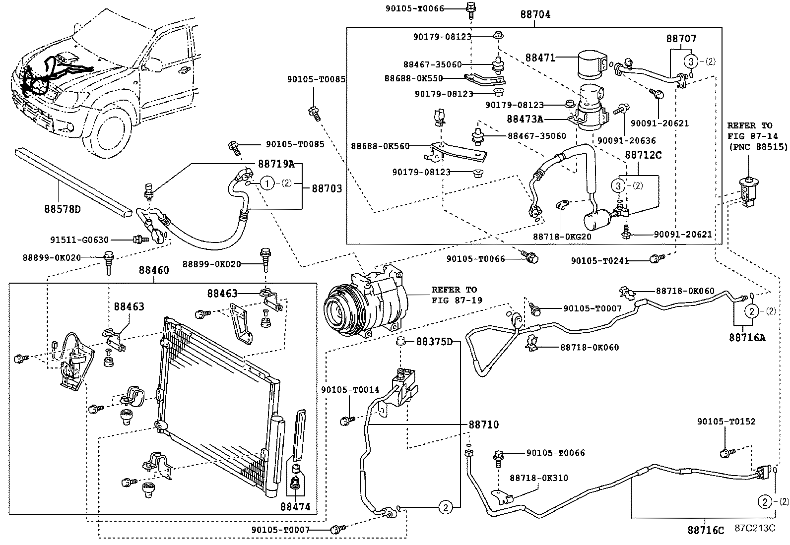 88473-0K040 HOLDER, RECEIVER product image