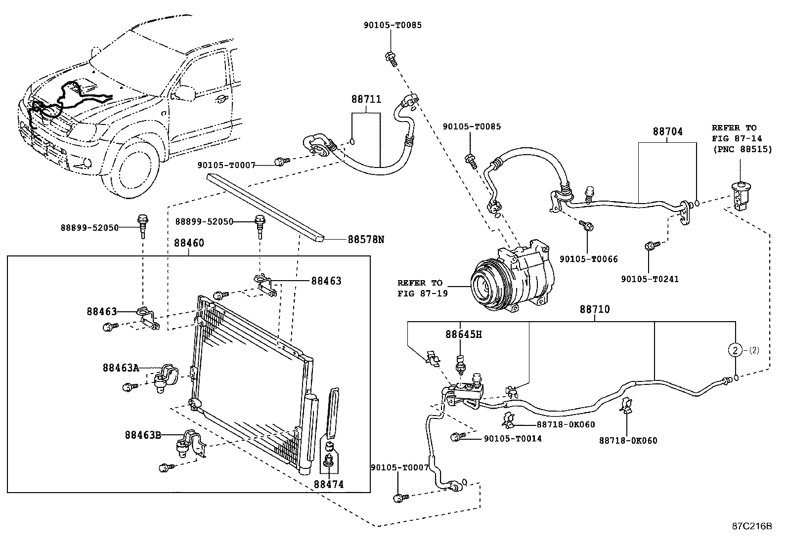 88473-0K040 HOLDER, RECEIVER product image
