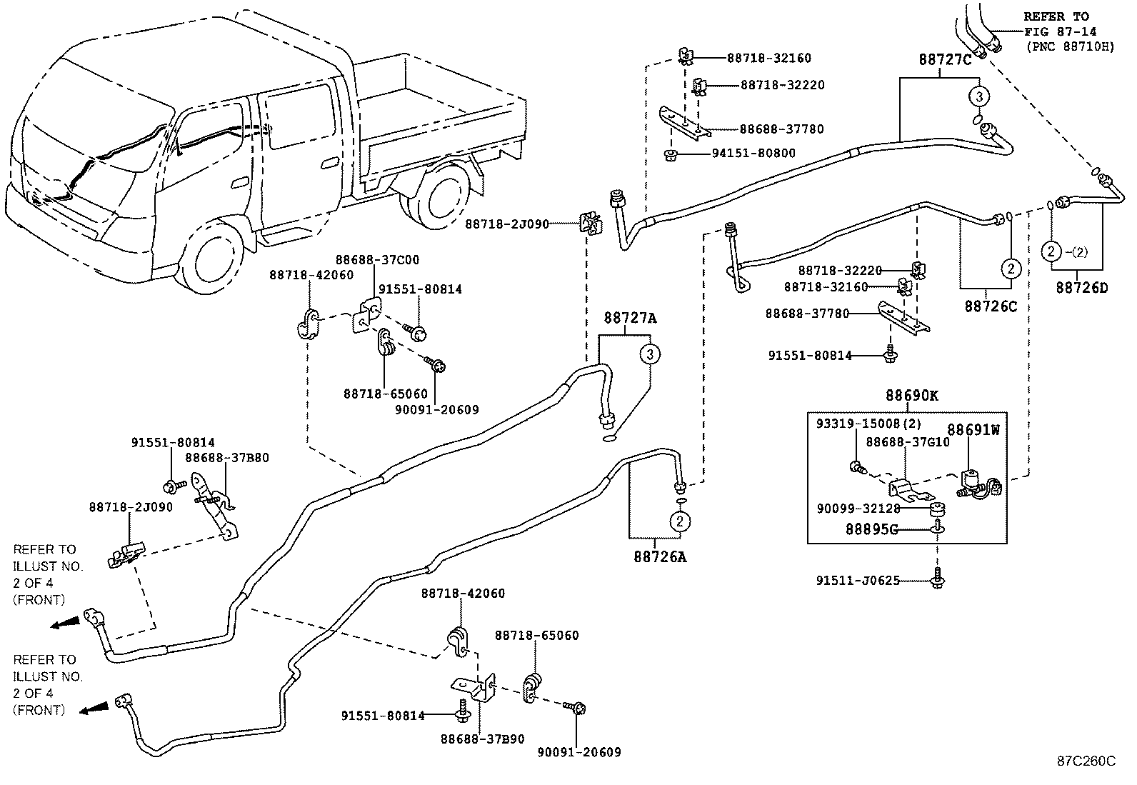 88461-37150 CORE, COOLER CONDENSER product image
