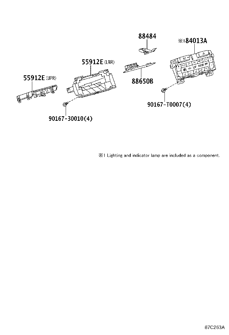 55950-0K030 NOZZLE ASSY, DEFROSTER product image