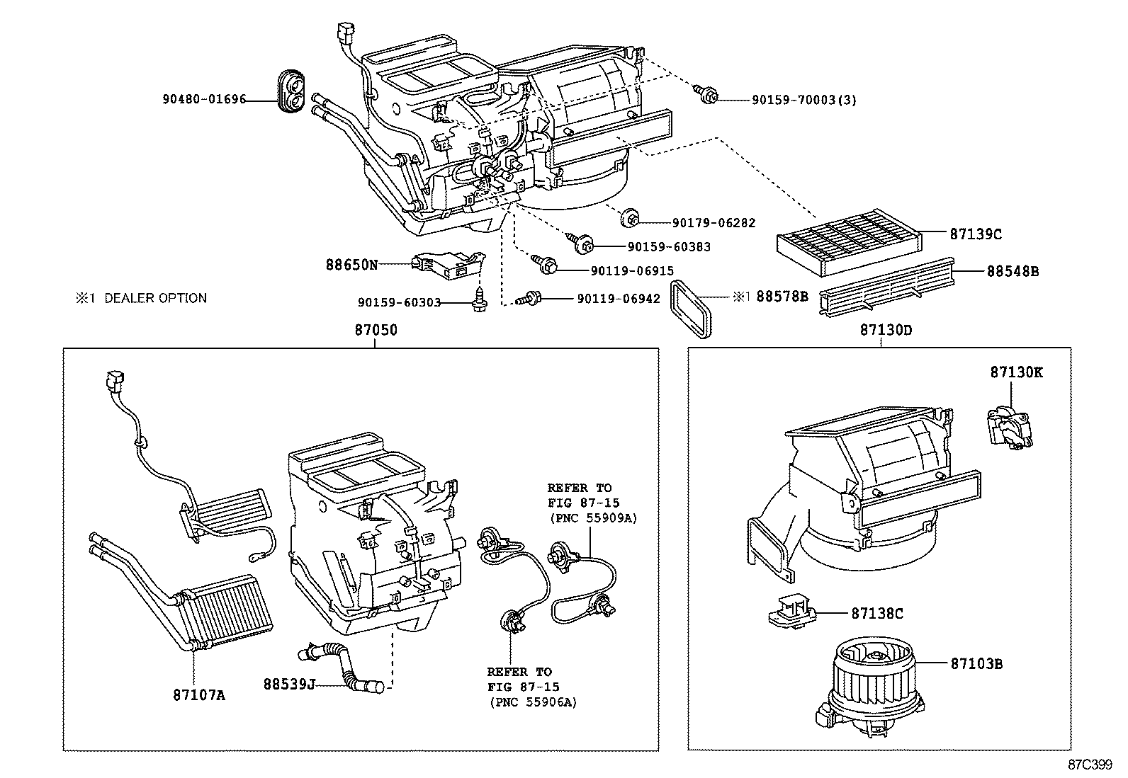 87130-52140 BLOWER ASSY product image