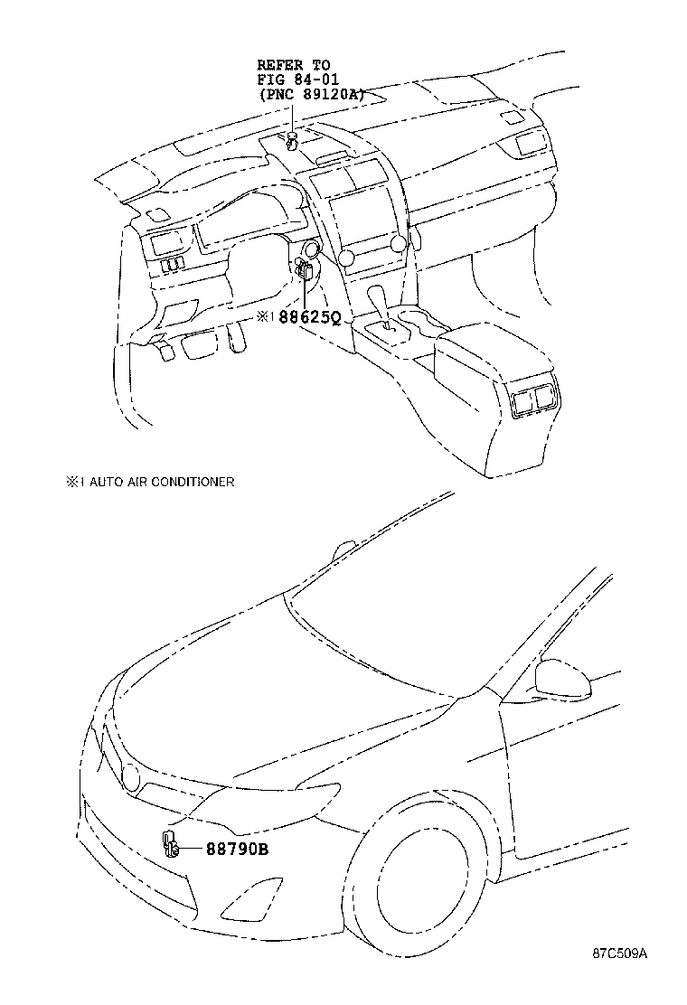 55844-06120 DUCT, HEATER TO REGISTER, NO.2 product image
