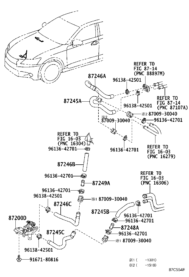 Thumbnail 2 for 87245-30C20