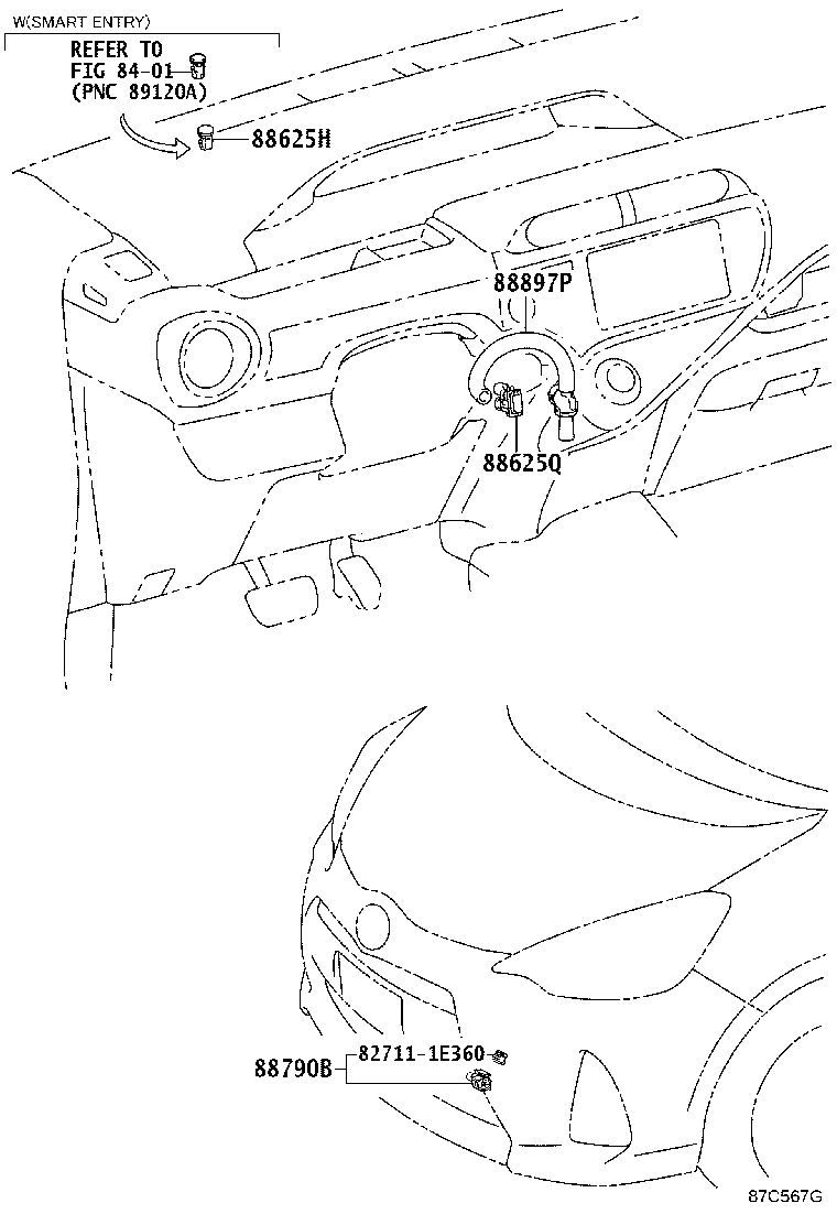 55844-52280 DUCT, HEATER TO REGISTER, NO.2 product image