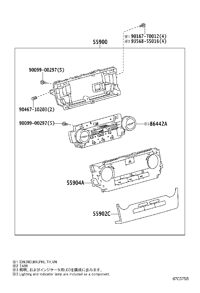 55840-06140 DUCT ASSY, HEATER TO REGISTER, NO.6 product image