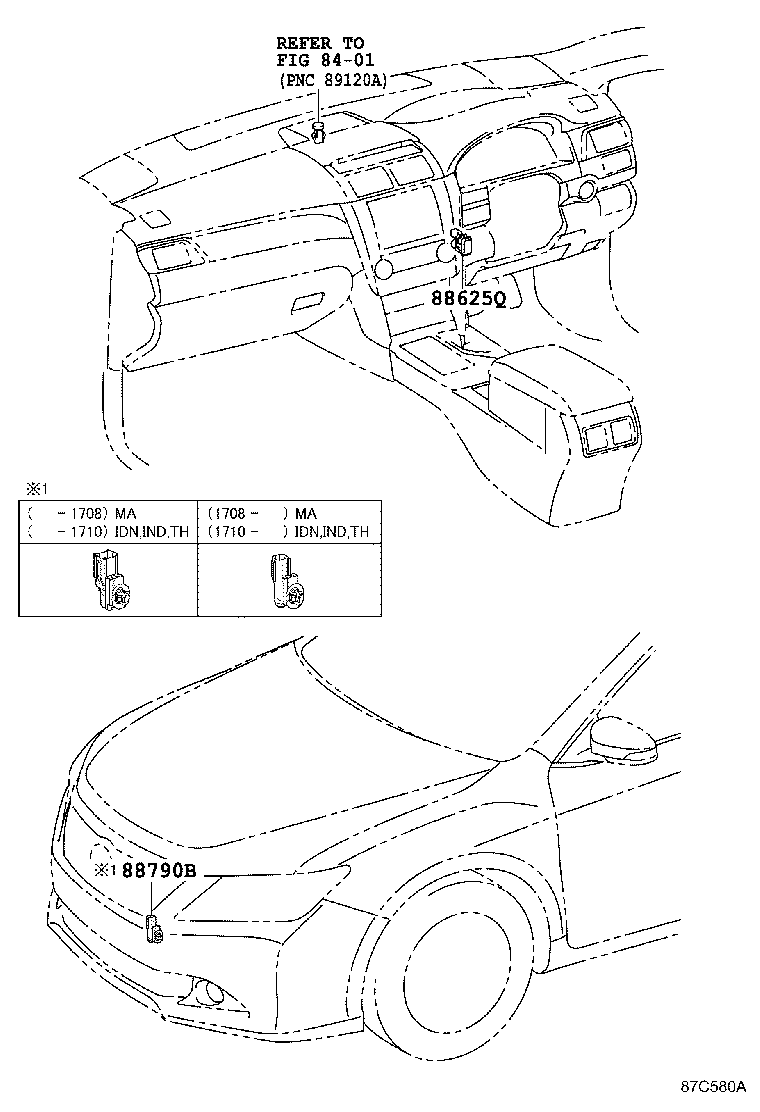 55840-06140 DUCT ASSY, HEATER TO REGISTER, NO.6 product image