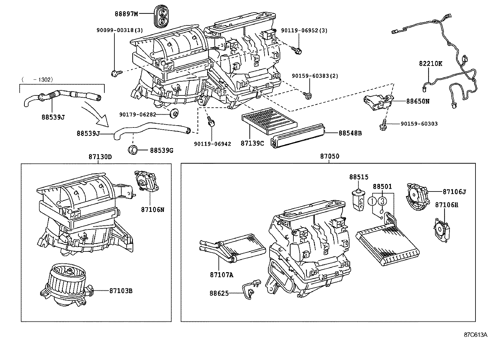 88650-47220 AMPLIFIER ASSY, AIR CONDITIONER product image