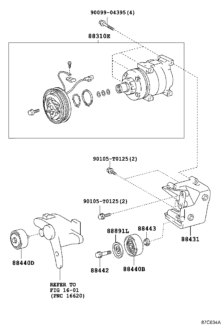 88320-0K460 COMPRESSOR ASSY, COOLER product image