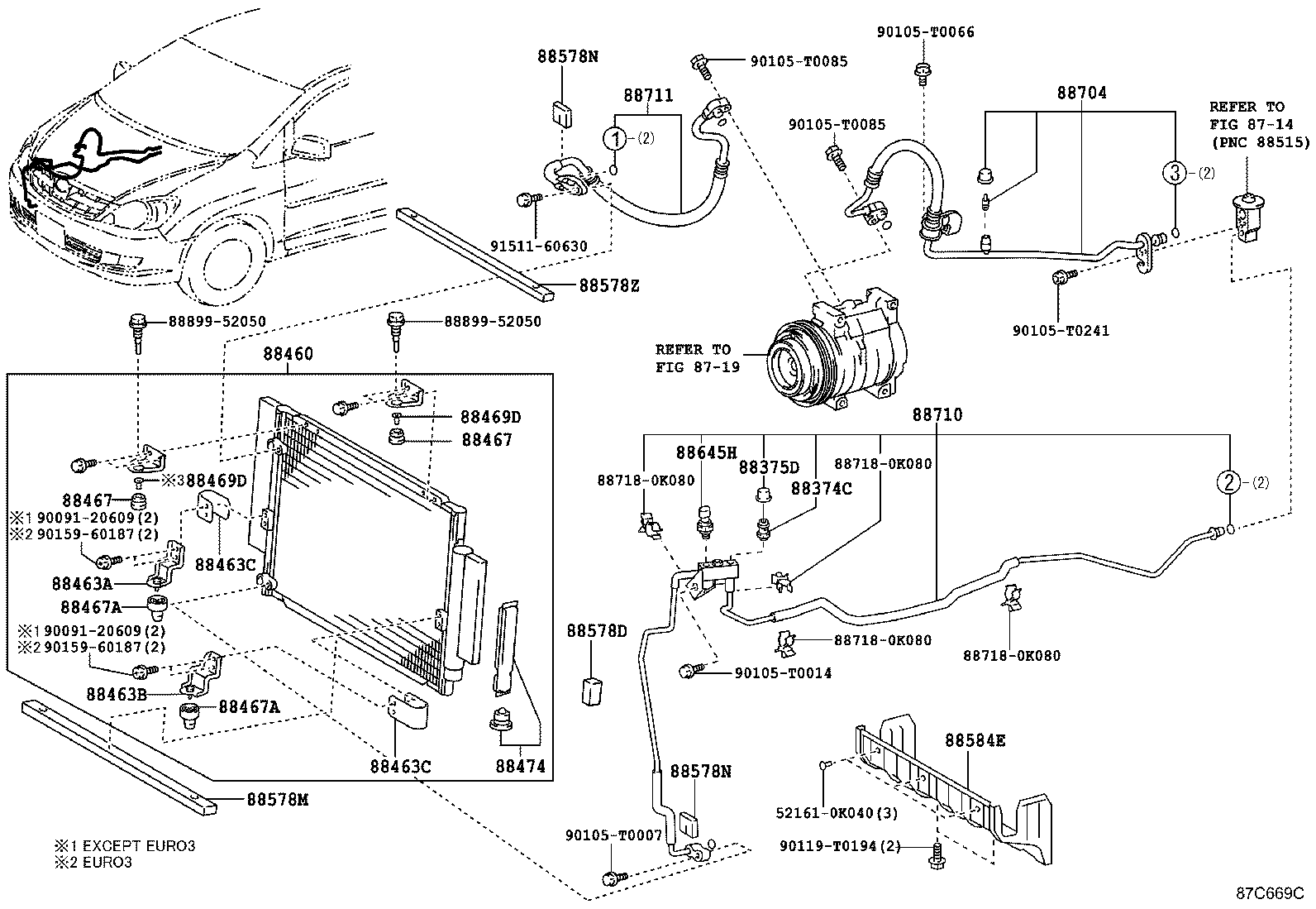 88578-0K121 PACKING, COOLING PIPE, NO.3 product image