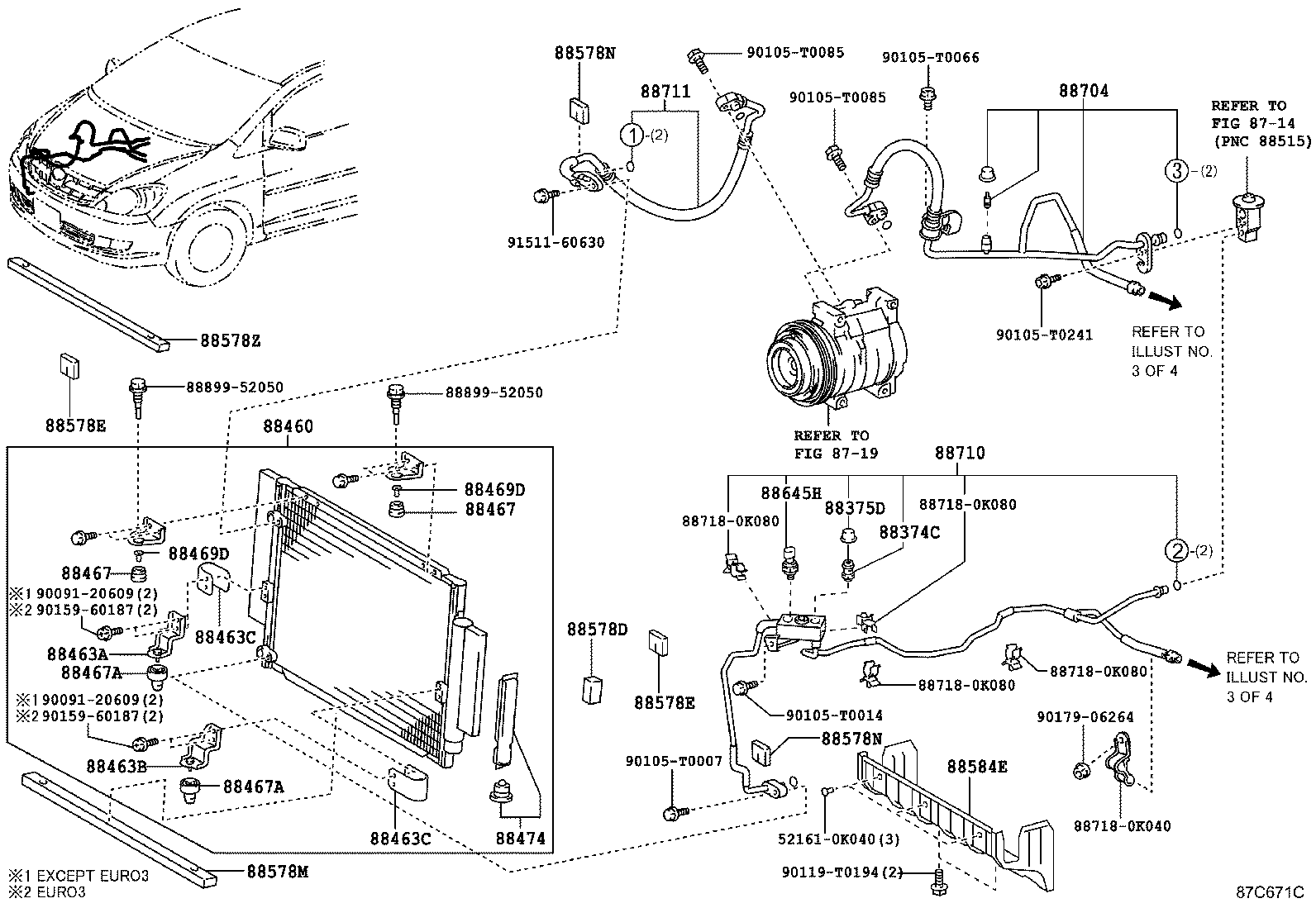 88578-0K121 PACKING, COOLING PIPE, NO.3 product image