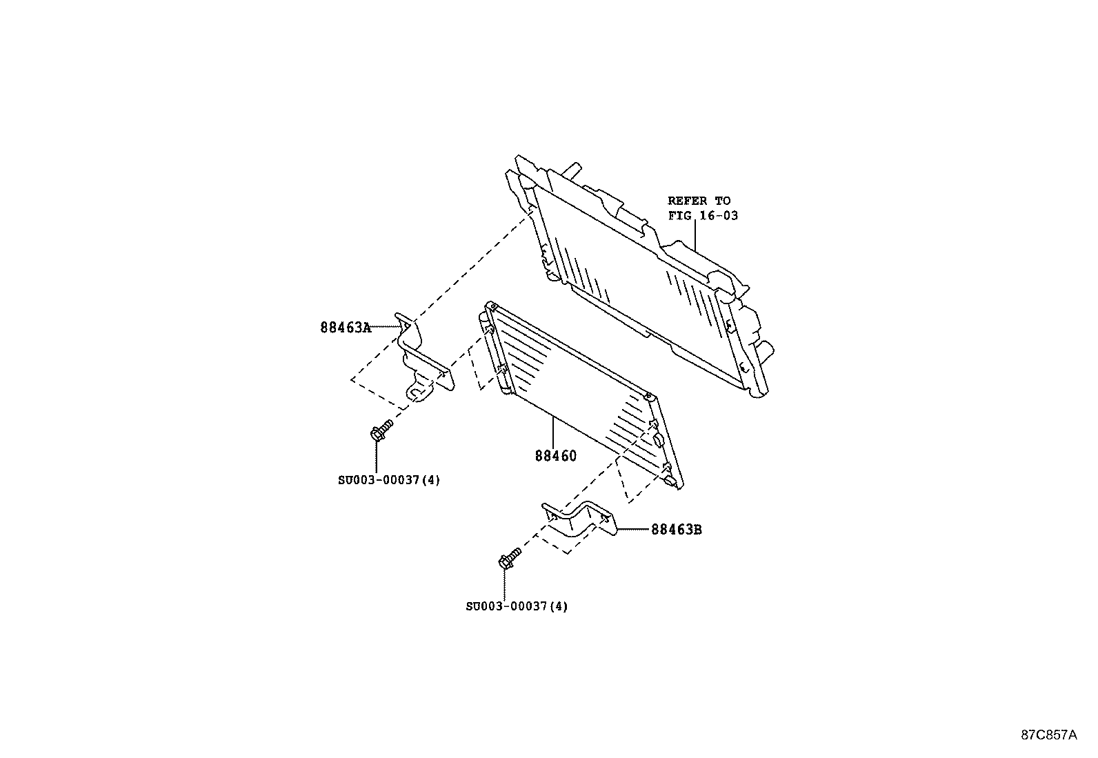 Toyota SU003-07345 VALVE, SERVICE, NO.1