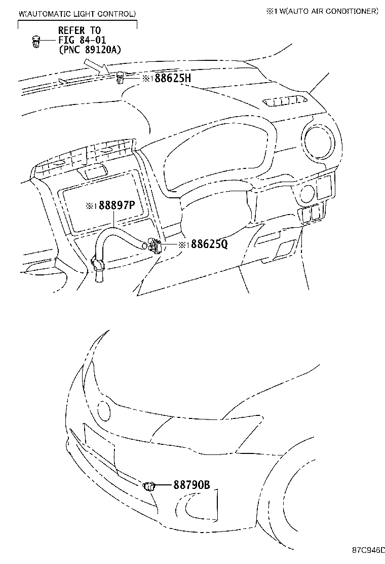 55084-12181 DUCT SUB-ASSY, HEATER TO REGISTER, NO.1 product image