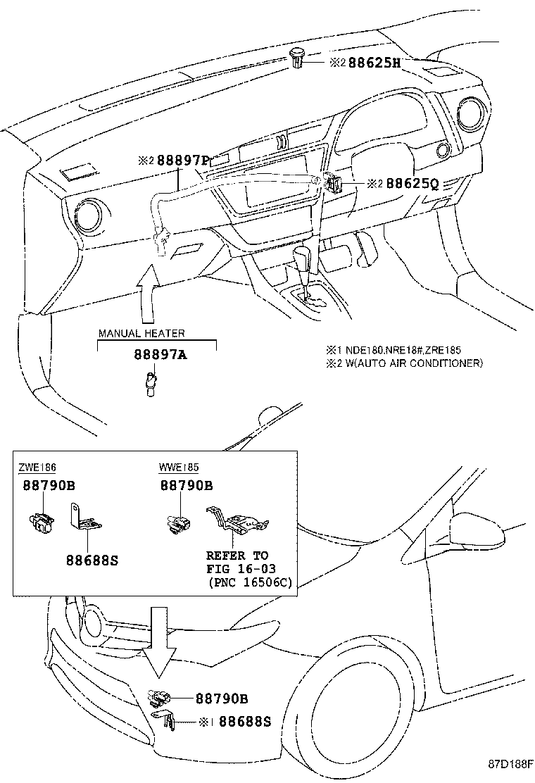 55084-02170 DUCT, HEATER TO REGISTER, NO.2 product image