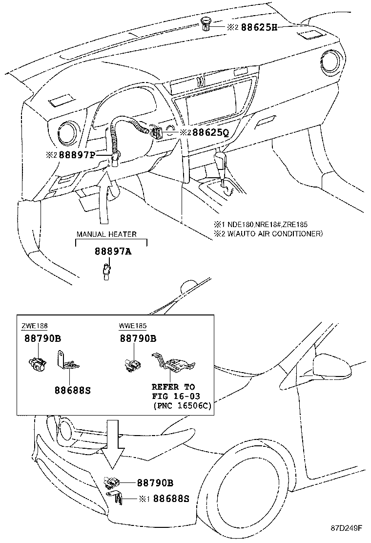 55084-02170 DUCT, HEATER TO REGISTER, NO.2 product image
