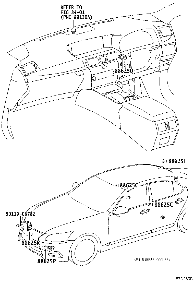 55844-50130 DUCT, HEATER TO REGISTER, NO.2 product image