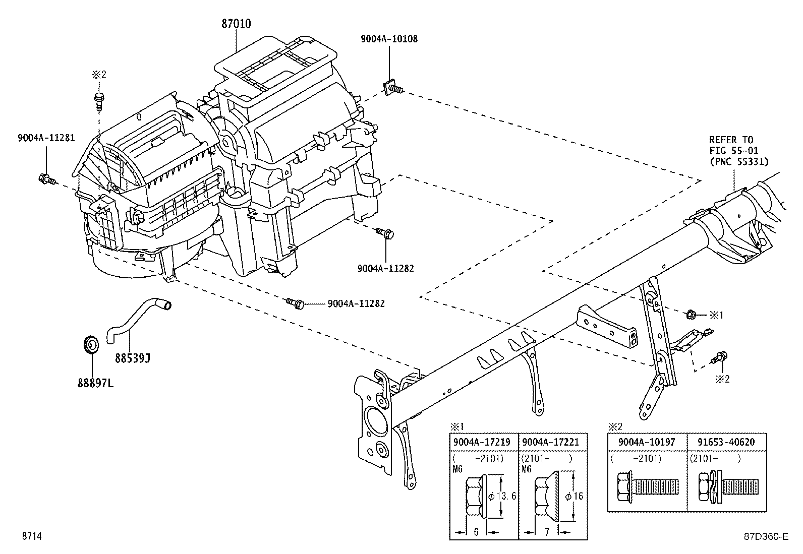 88515-BZ100 VALVE, COOLER EXPANSION product image
