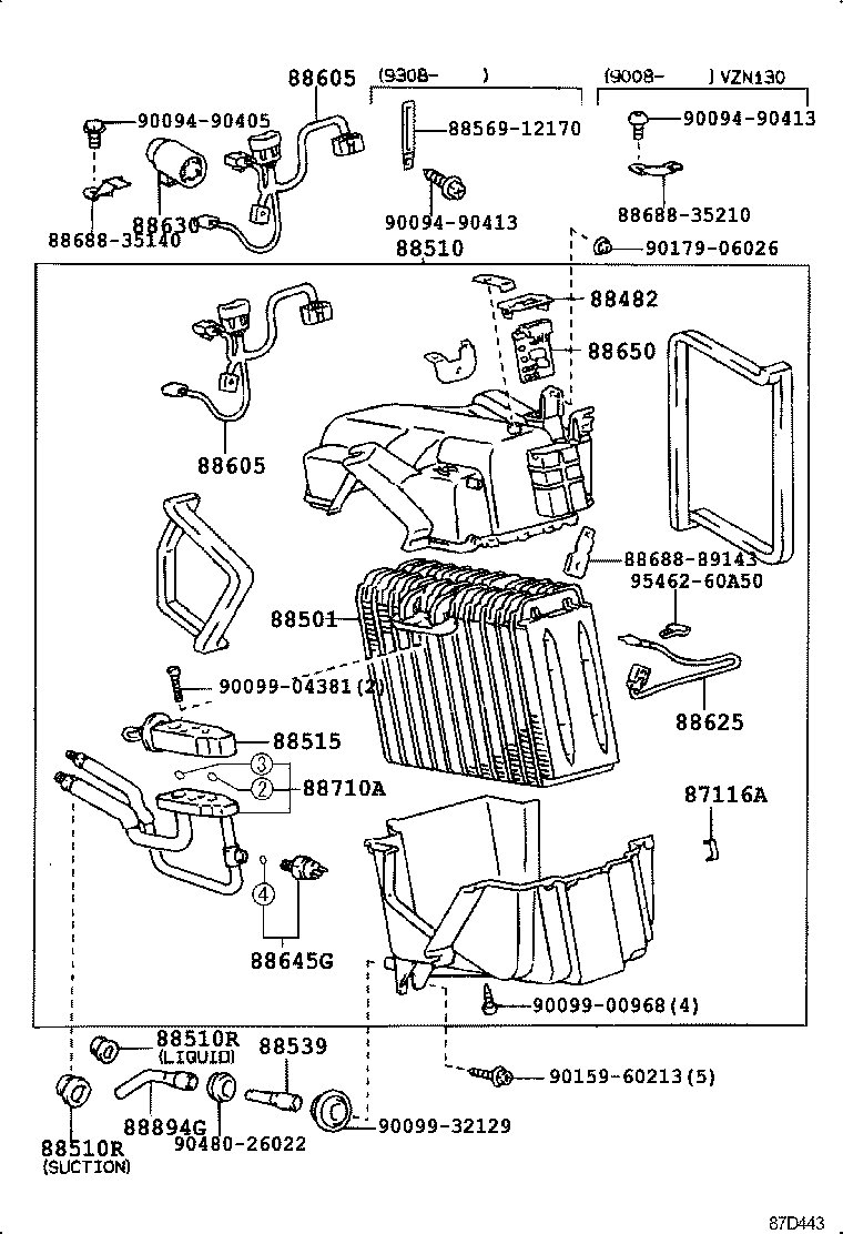 88605-89181 HARNESS SUB-ASSY, COOLER WIRING, NO.1 product image