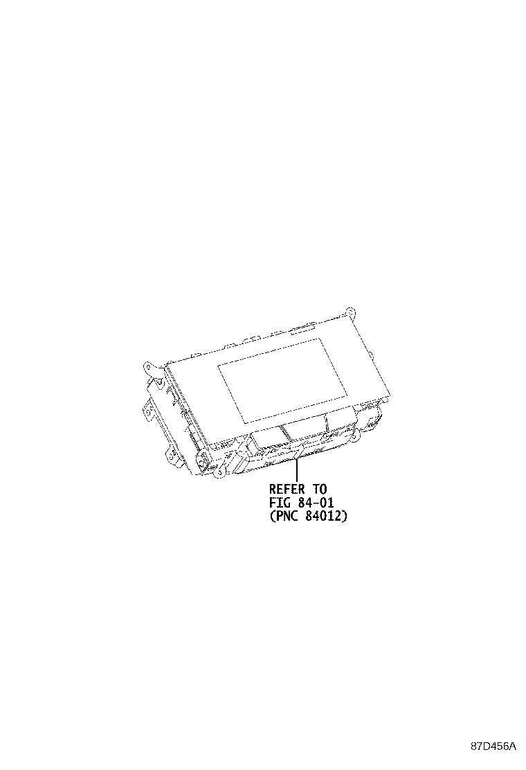 55844-30330 DUCT, HEATER TO REGISTER, NO.2 product image