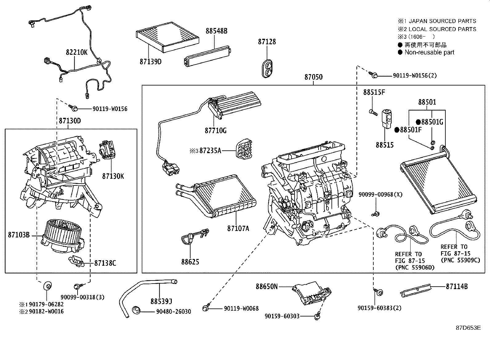 87128-02010 GROMMET, HEATER product image