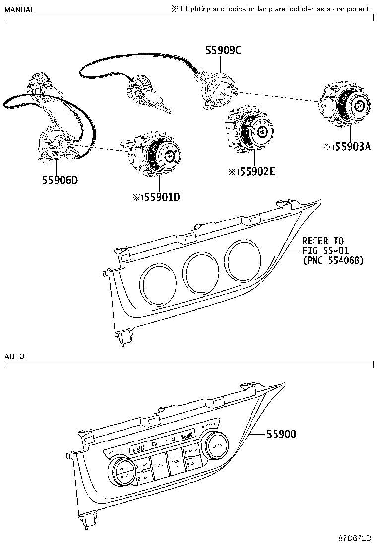 55086-02230 DUCT, HEATER TO REGISTER, NO.1 product image