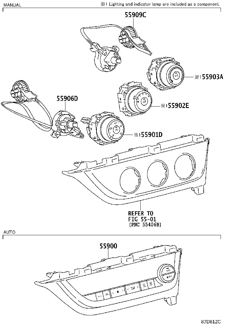55084-02490 DUCT SUB-ASSY, HEATER TO REGISTER, NO.2 product image