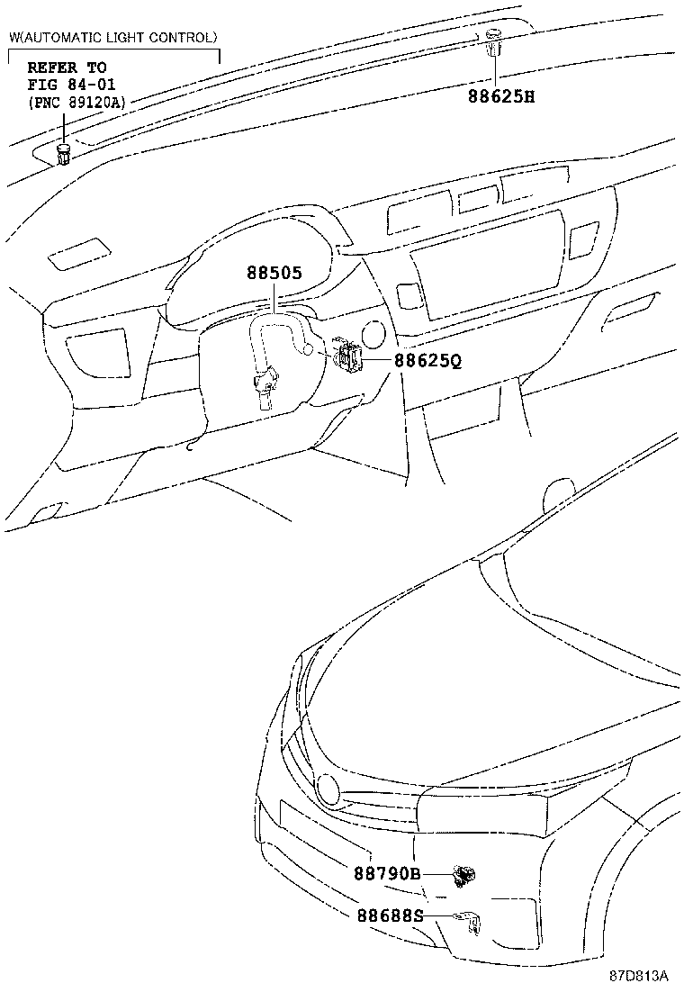 55084-02490 DUCT SUB-ASSY, HEATER TO REGISTER, NO.2 product image