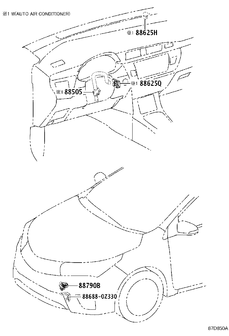 55084-02230 DUCT, HEATER TO REGISTER, NO.2 product image