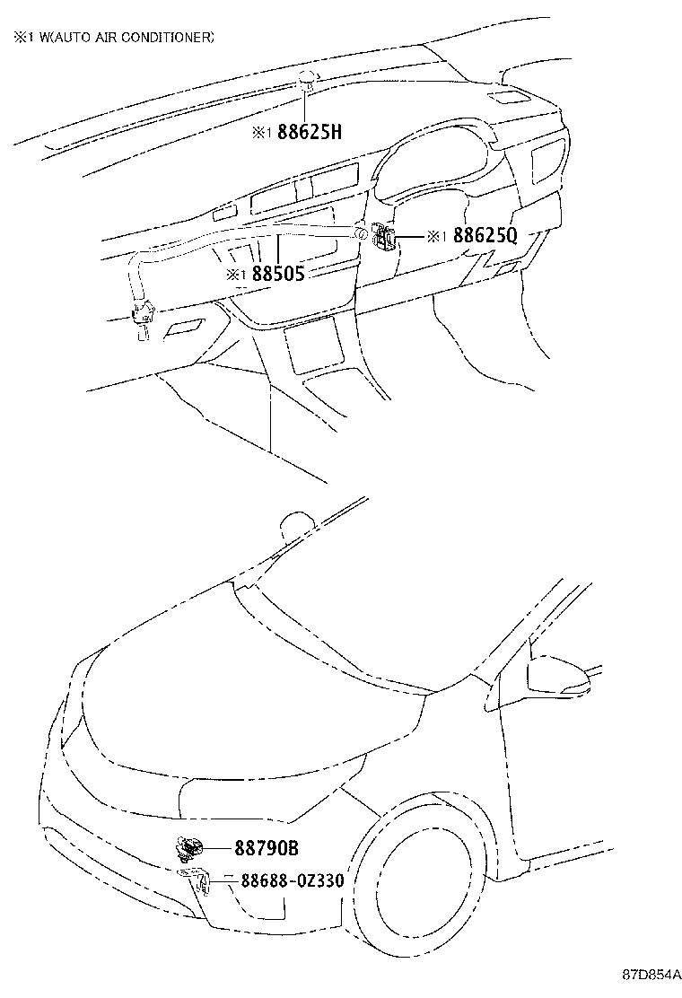 55084-02230 DUCT, HEATER TO REGISTER, NO.2 product image