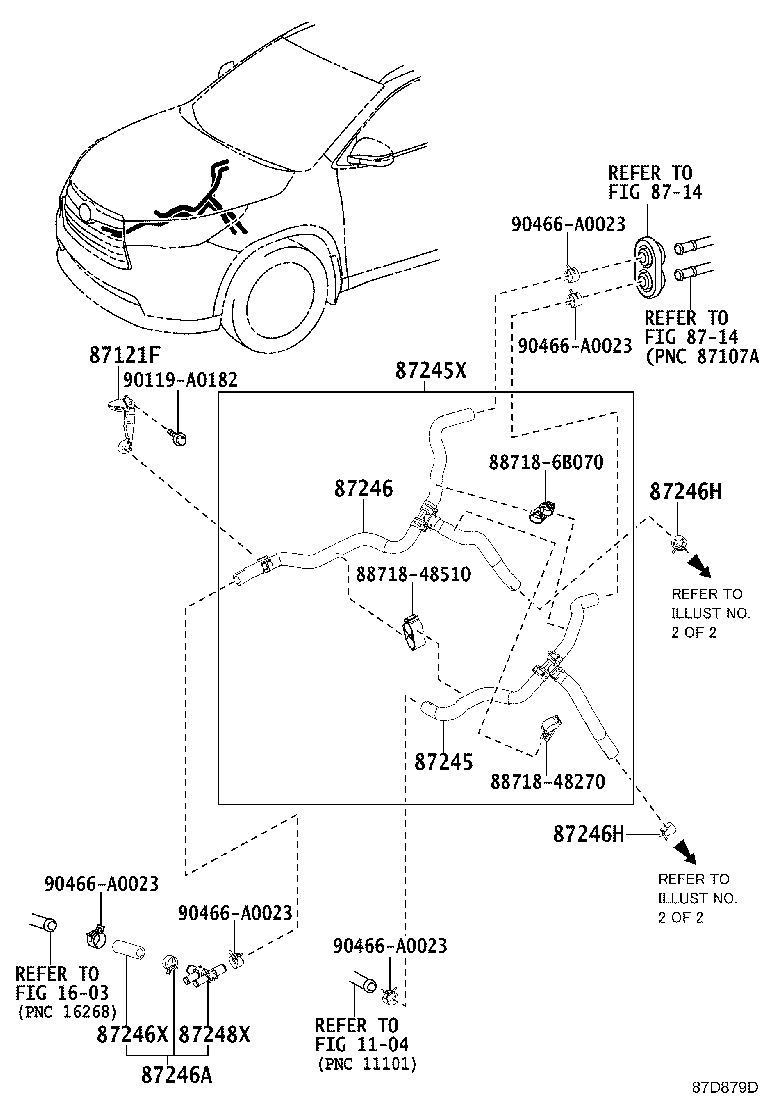 Toyota 96134-52100 CLAMP, HEATER HOSE, NO.2