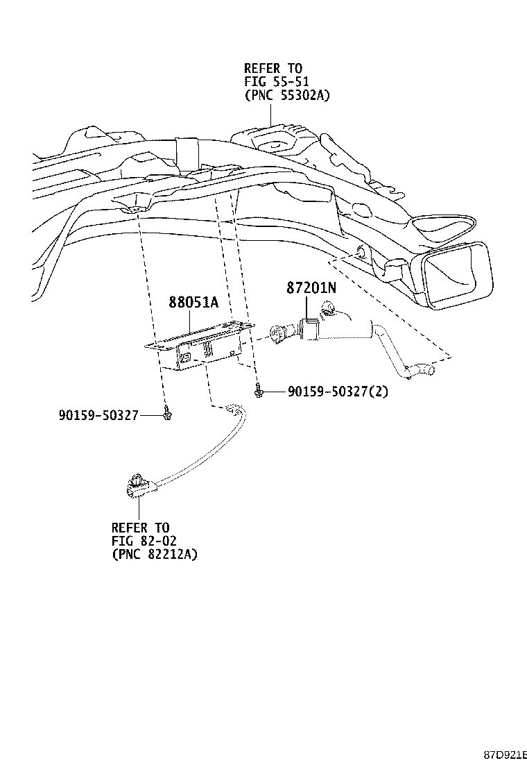 87201-28290 DUCT SUB-ASSY, AIR product image